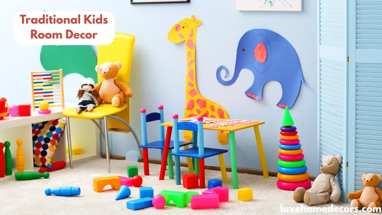 Traditional Kids Room Decor
