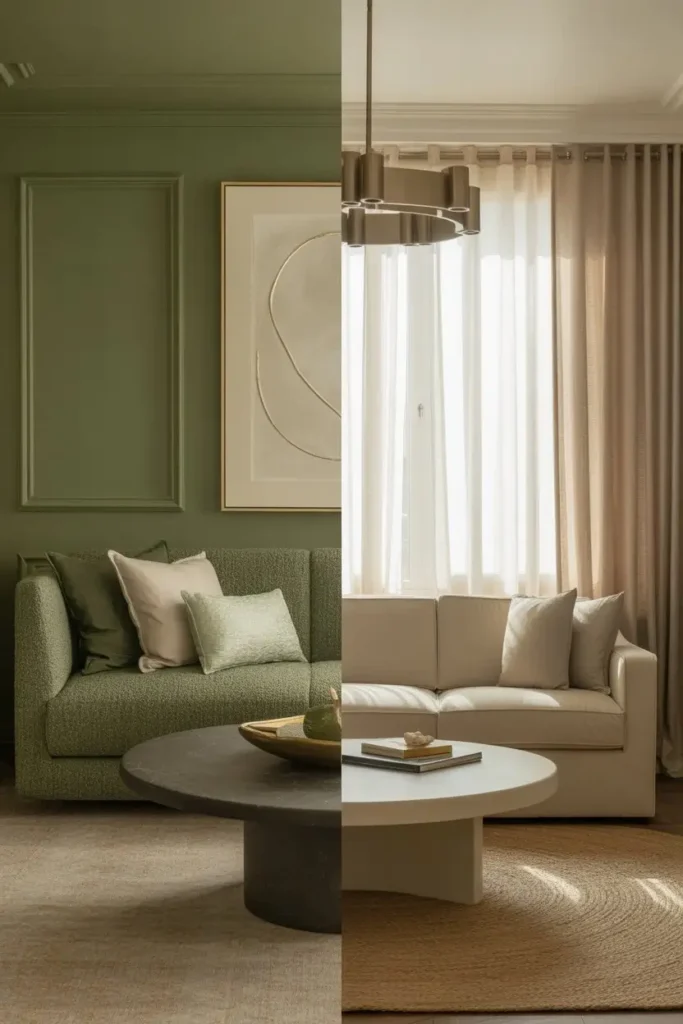 Sage Green Living Room Decor