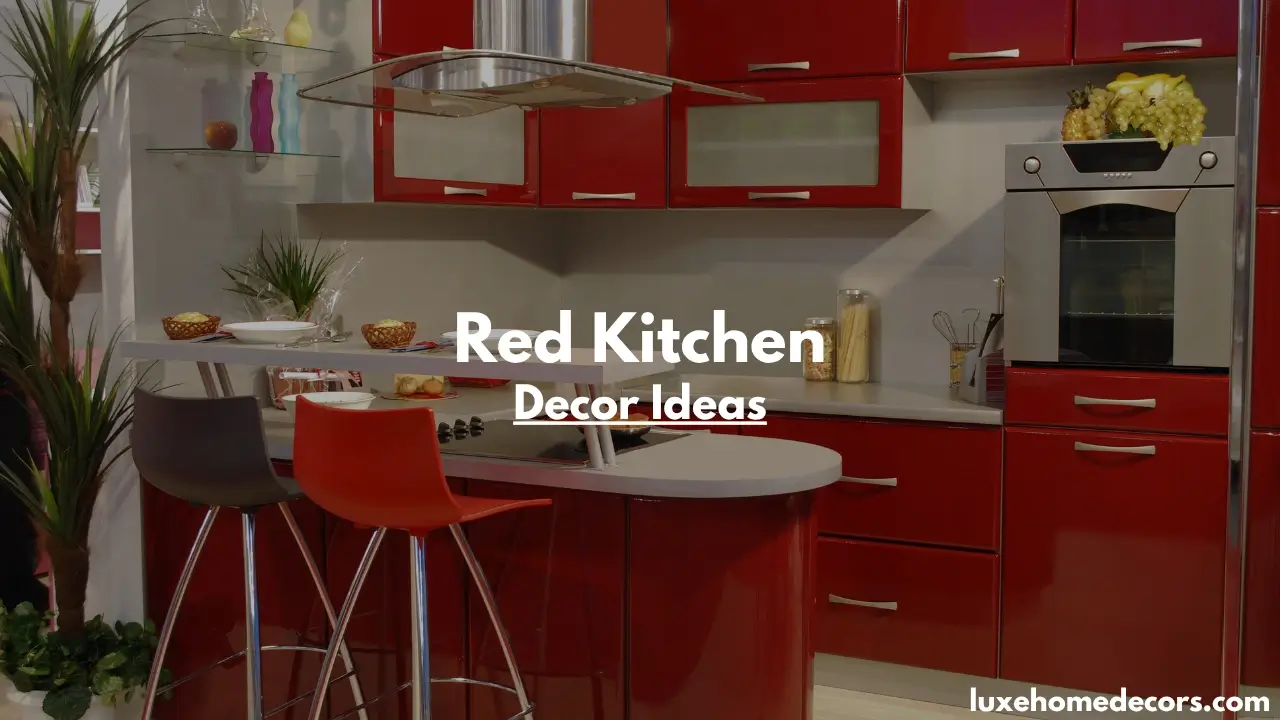 Red Kitchen Decor Ideas