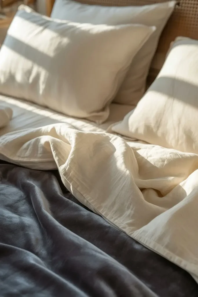 Navy and Green Bedroom Decor 