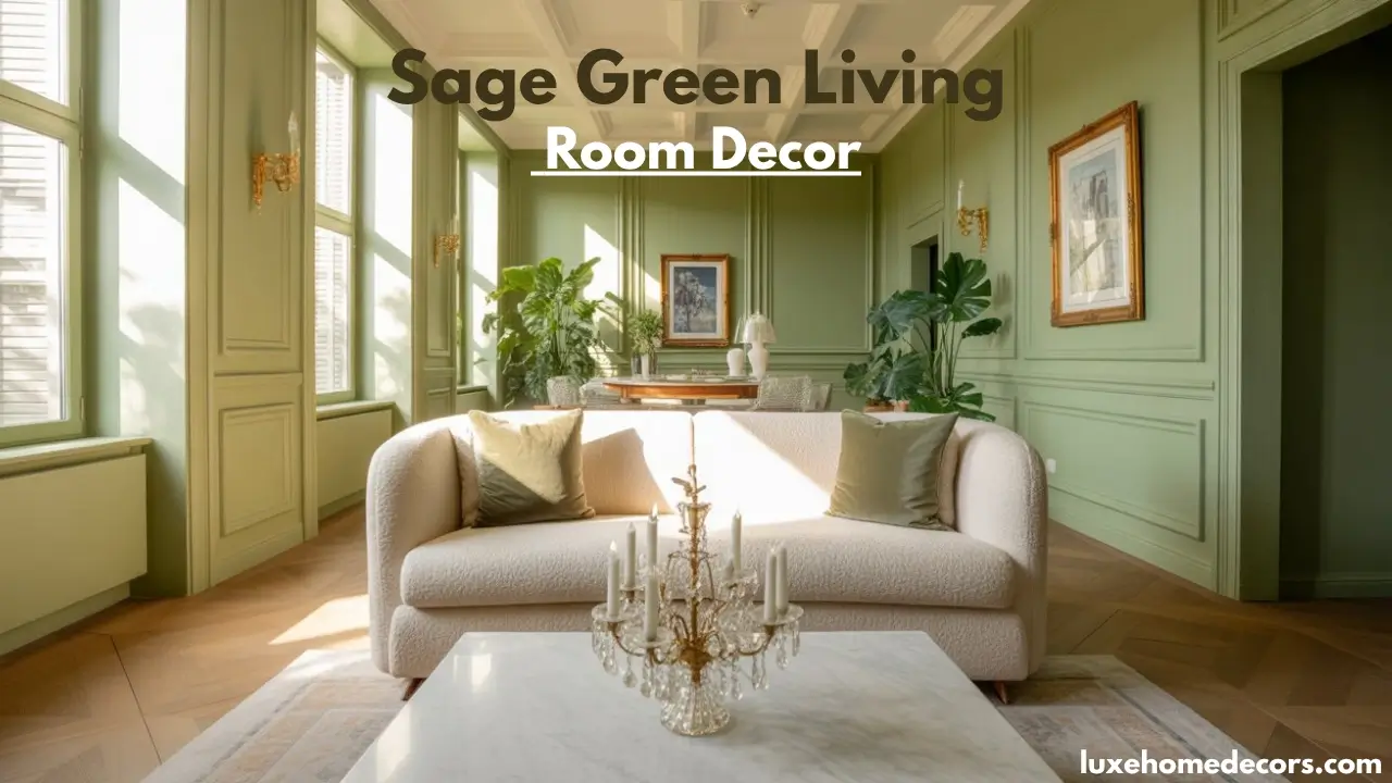 Sage Green Living Room Decor