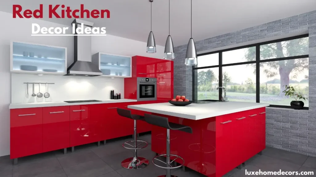 Red Kitchen Decor Ideas