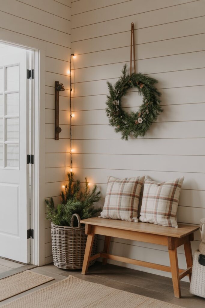 Entryway Christmas Decor Ideas