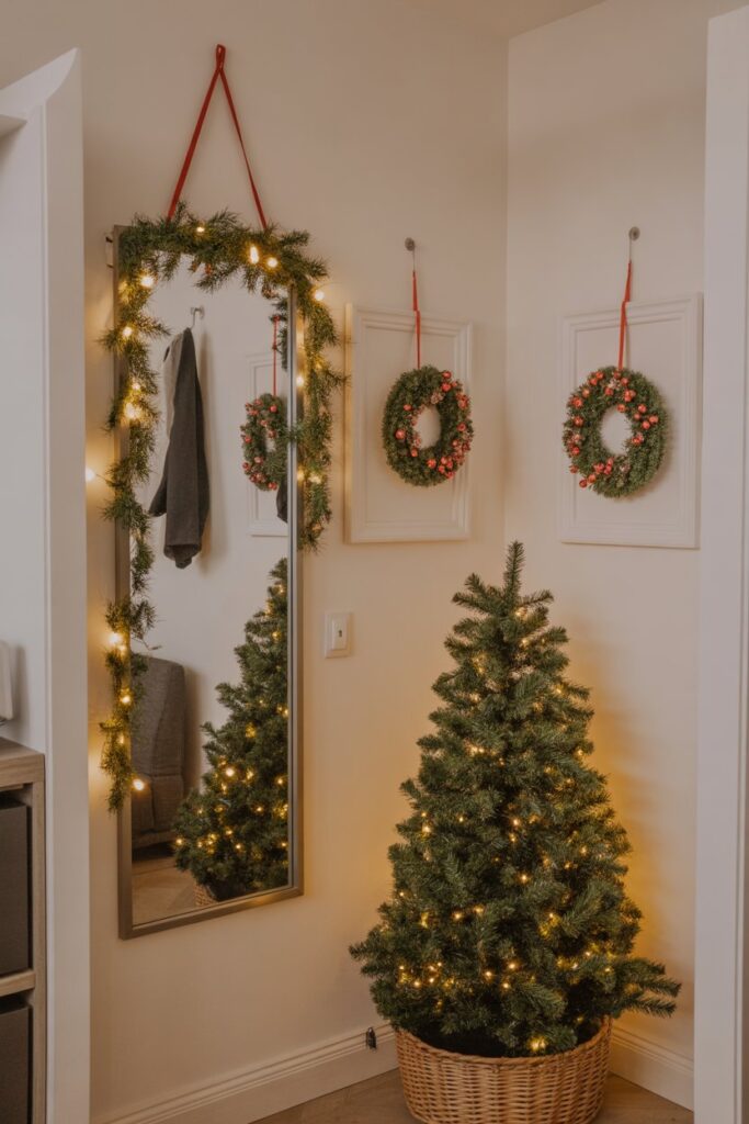 Entryway Christmas Decor Ideas