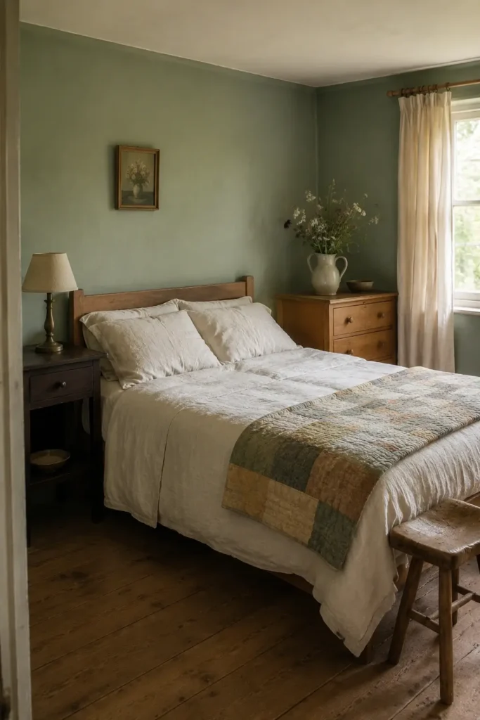 Go Cottage With Sage and Small Brass Details