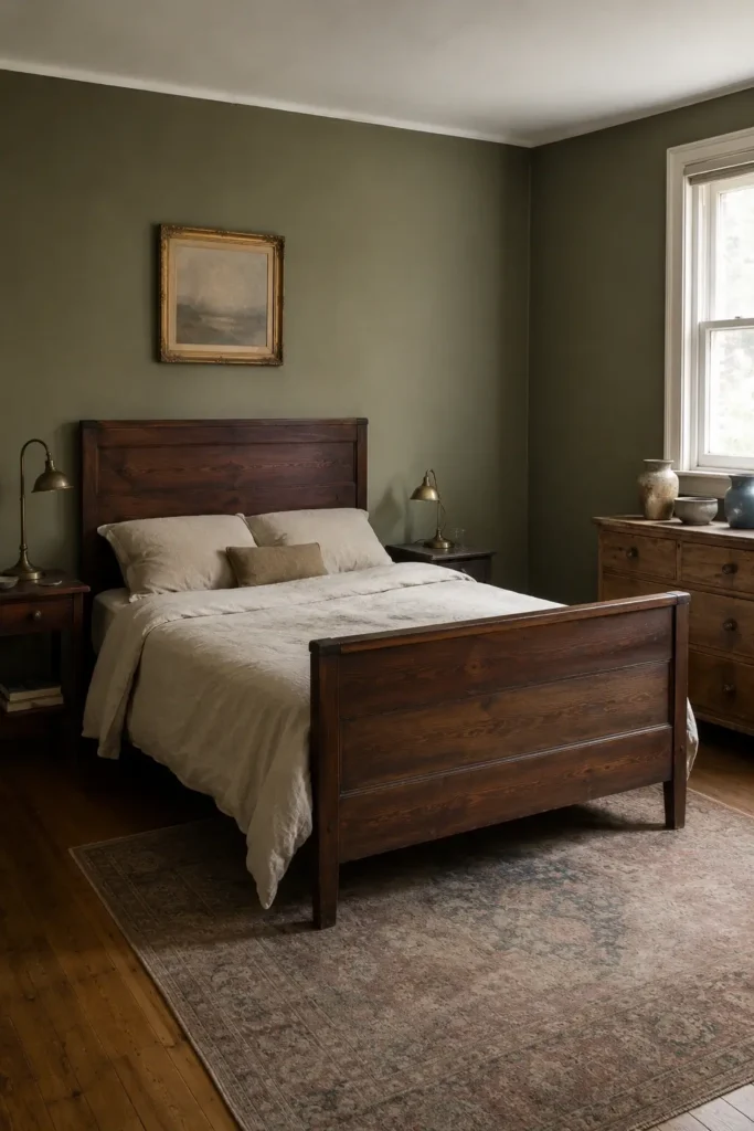 Go Vintage With Olive and Aged Gold
