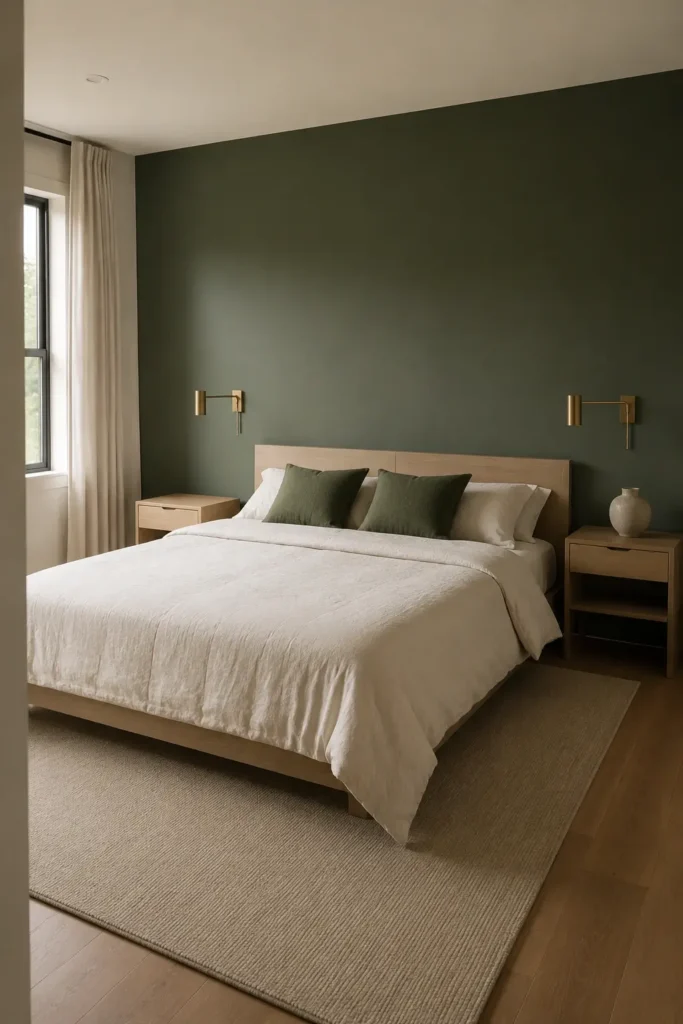 Go Modern With Flat Green and Matte Gold