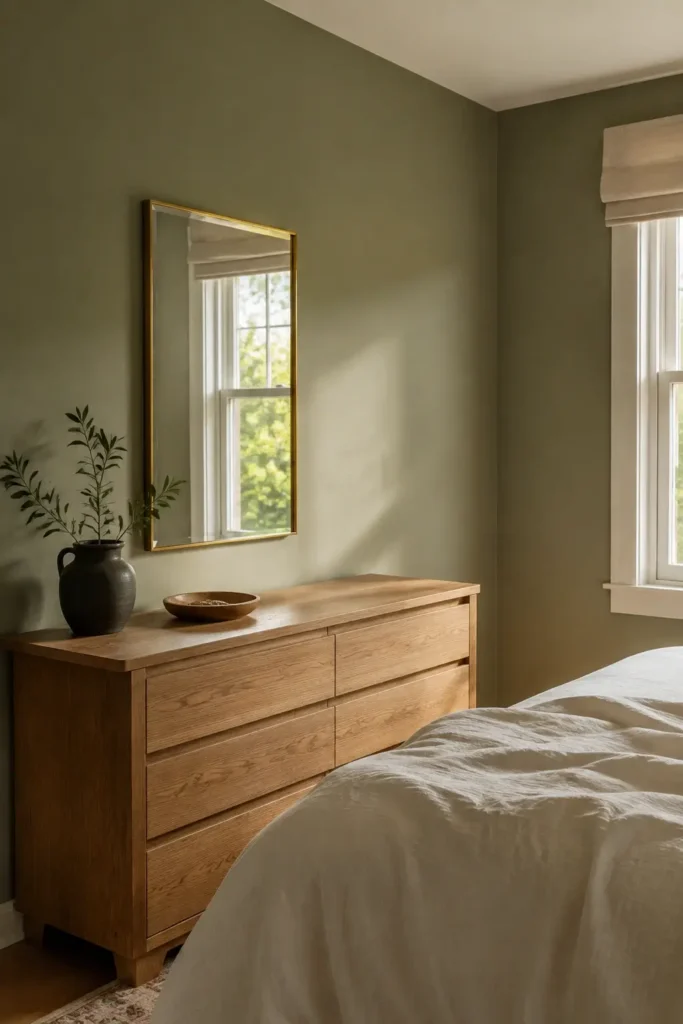 Hang a Gold Mirror Facing the Window