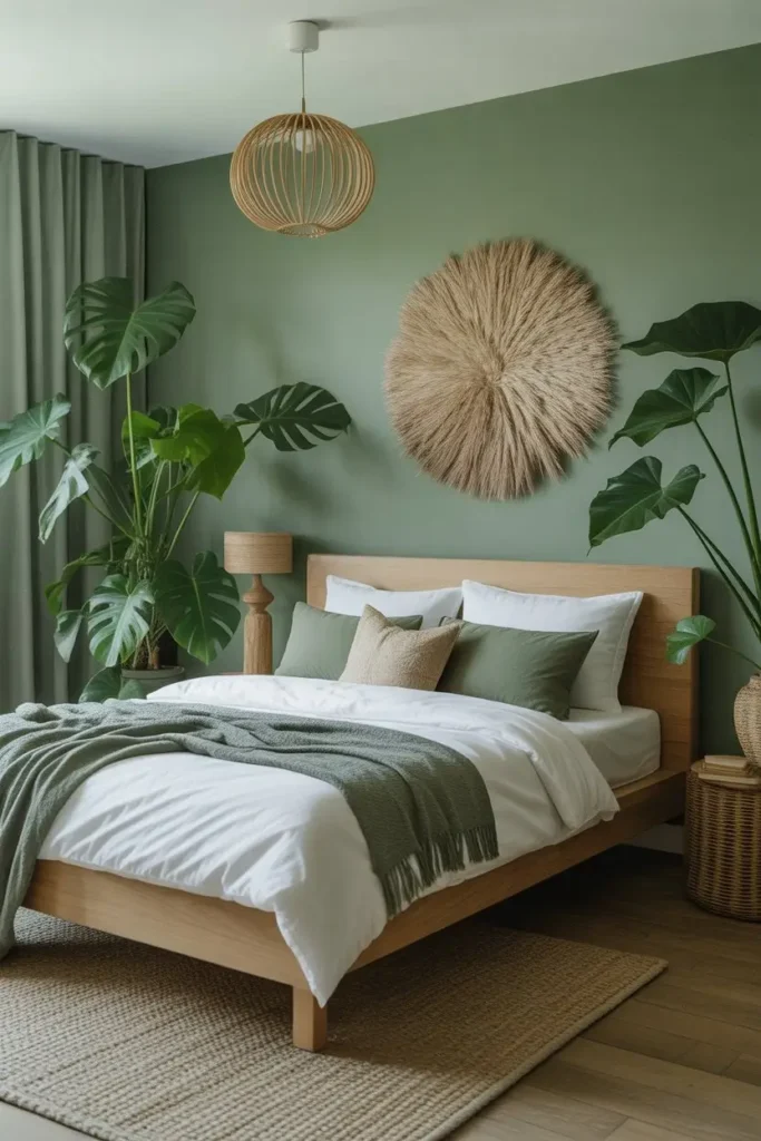Green and Gold Bedroom Ideas 
