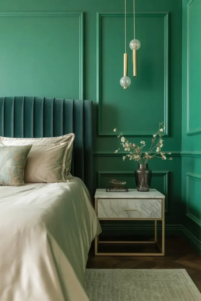 Emerald and Marble Luxe