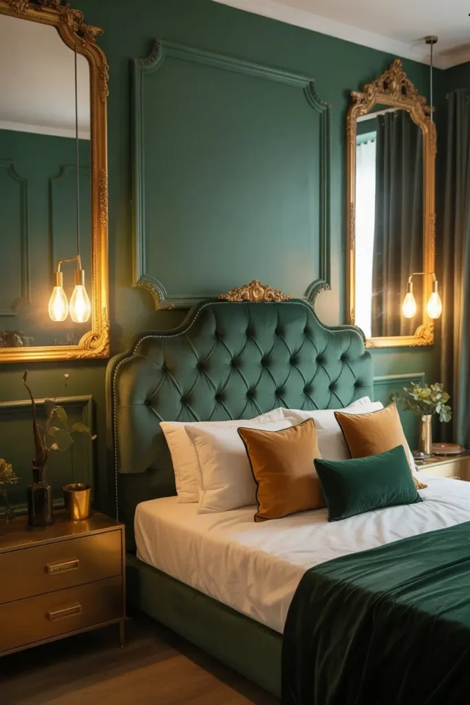Emerald Luxe Boudoir