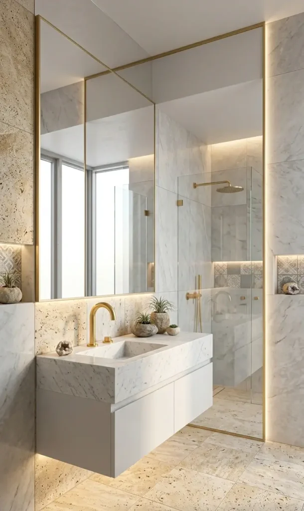 Grey and Beige Bathroom Ideas