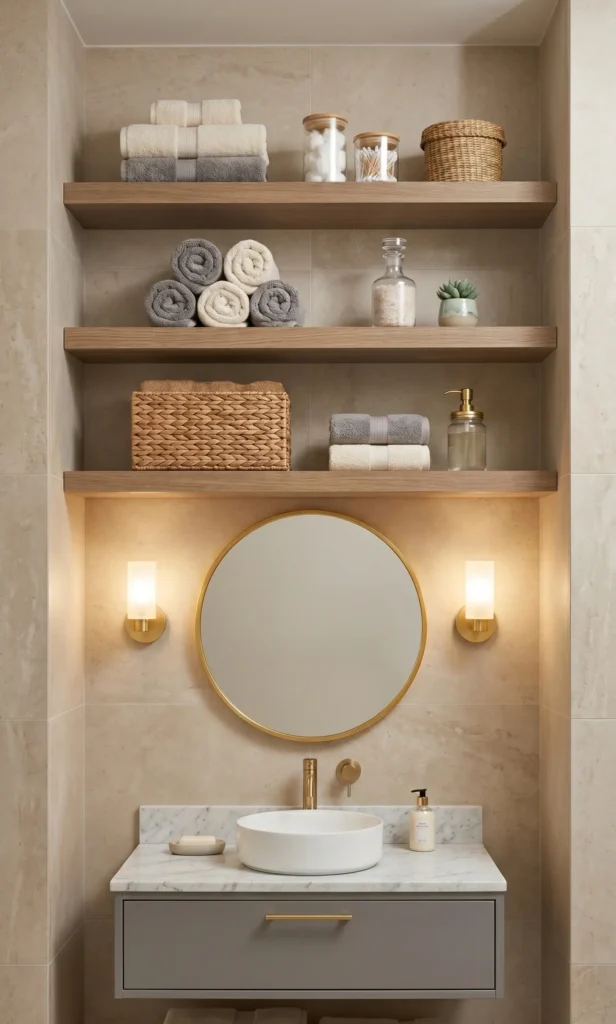 Grey and Beige Bathroom Ideas