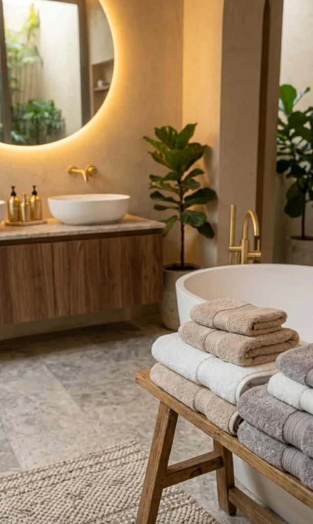 Grey and Beige Bathroom Ideas