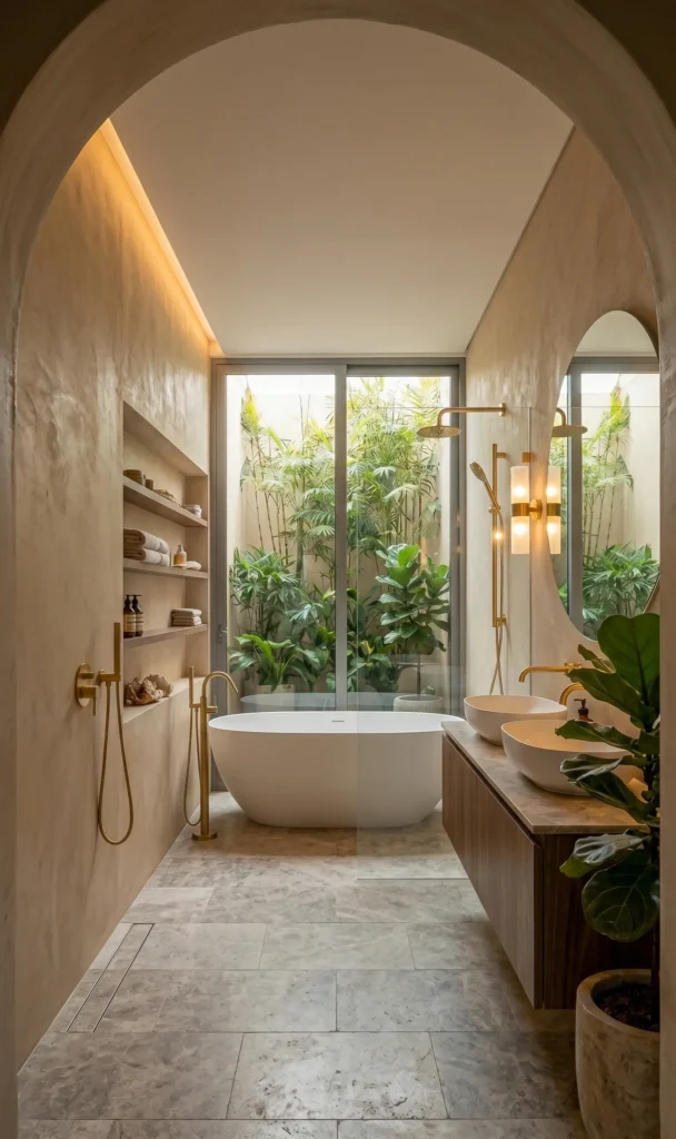 Grey and Beige Bathroom Ideas