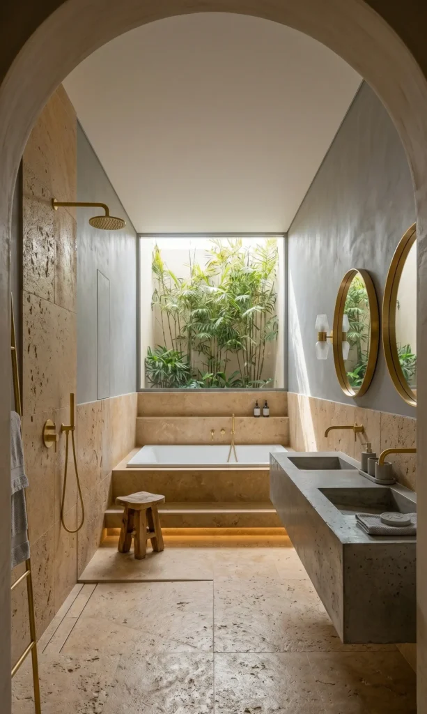 Grey and Beige Bathroom Ideas