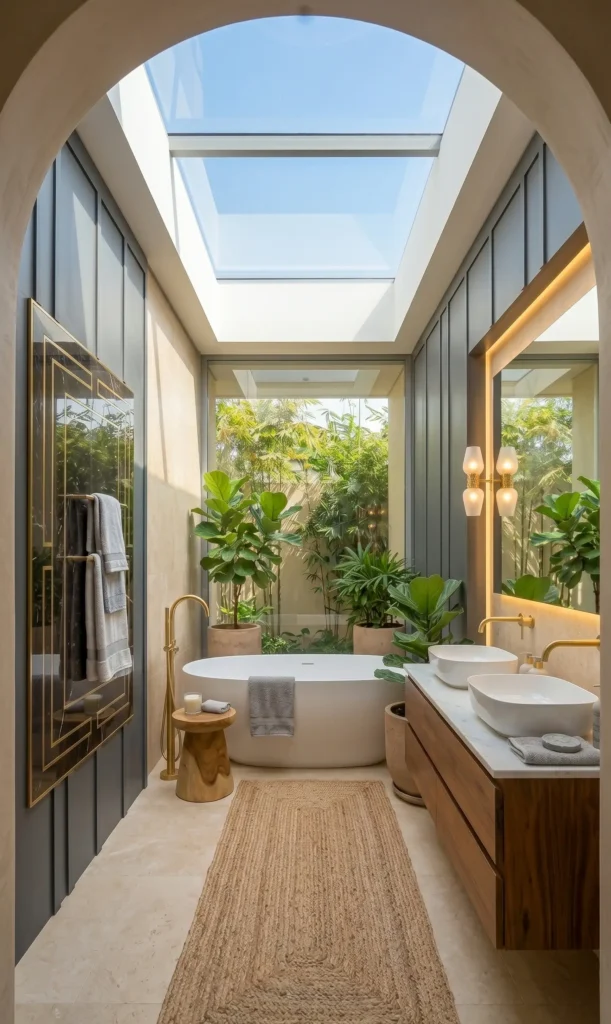 Grey and Beige Bathroom Ideas