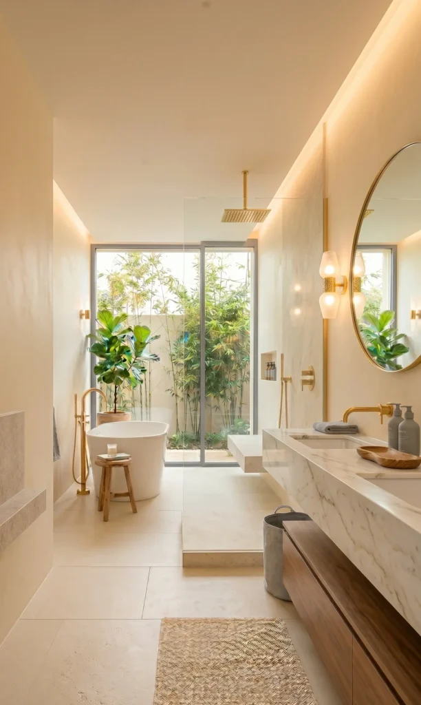 Grey and Beige Bathroom Ideas