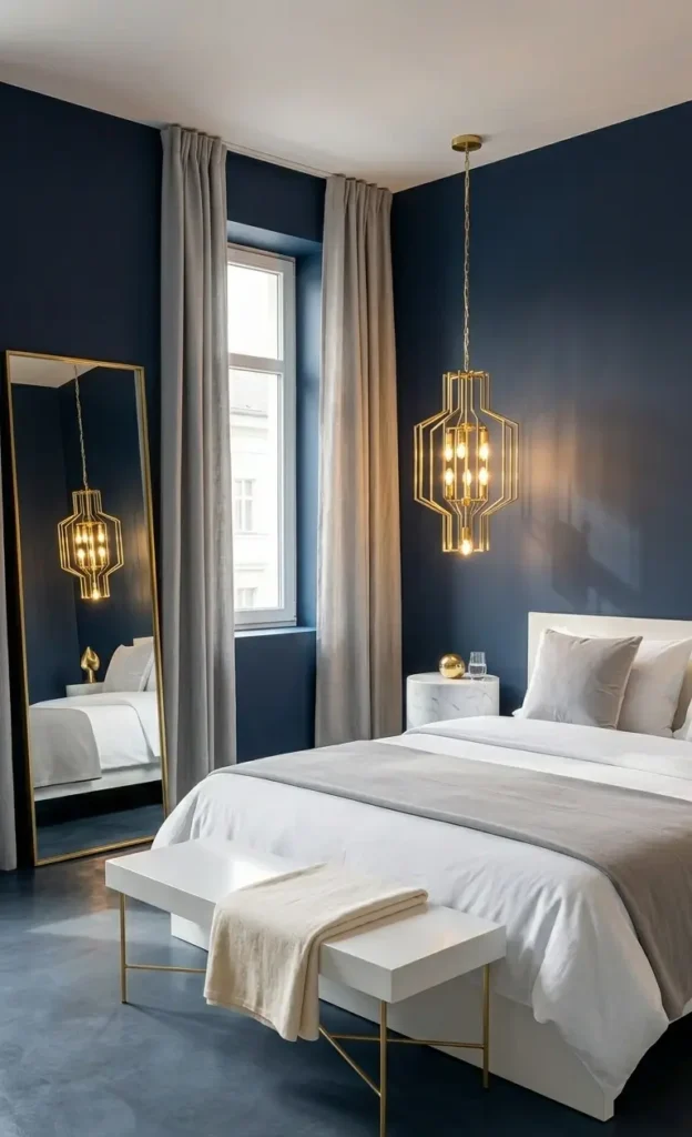 White and Gold Bedroom Decor Ideas