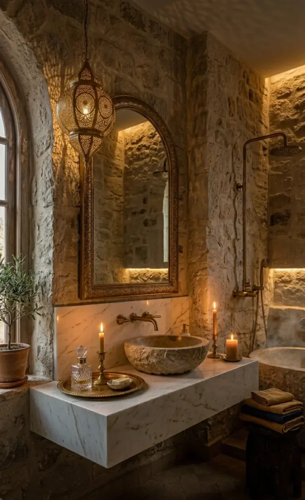 Moroccan Inspired Bathroom Ideas