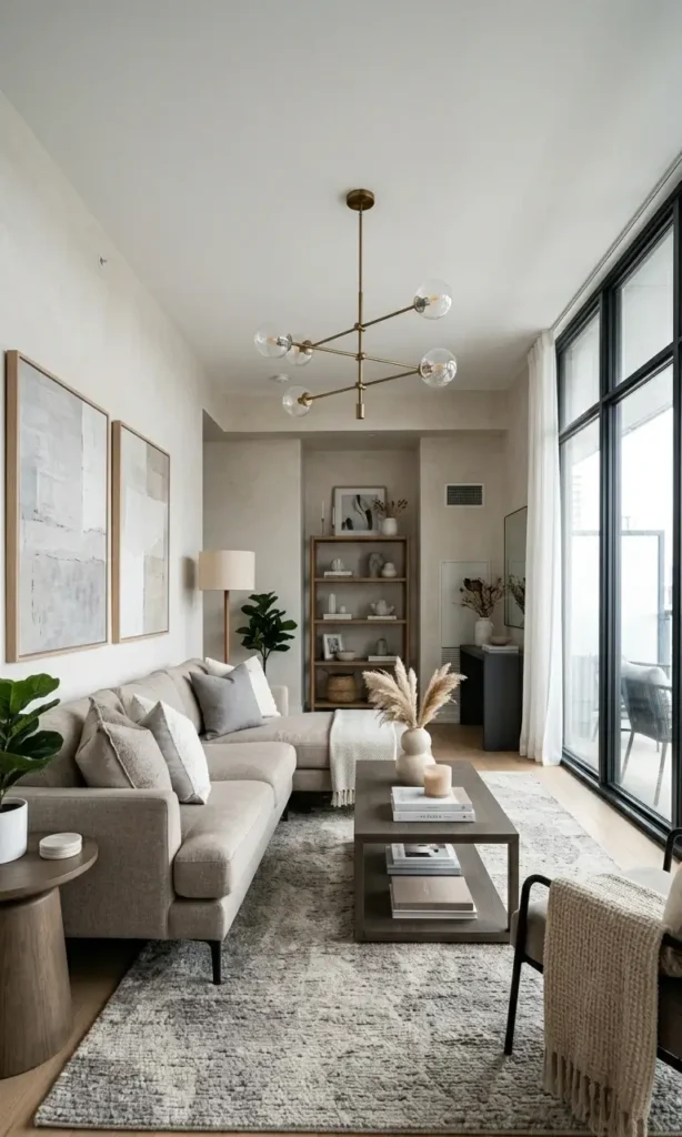 Grey, White and Beige Living Room Ideas for Balanced Neutrals