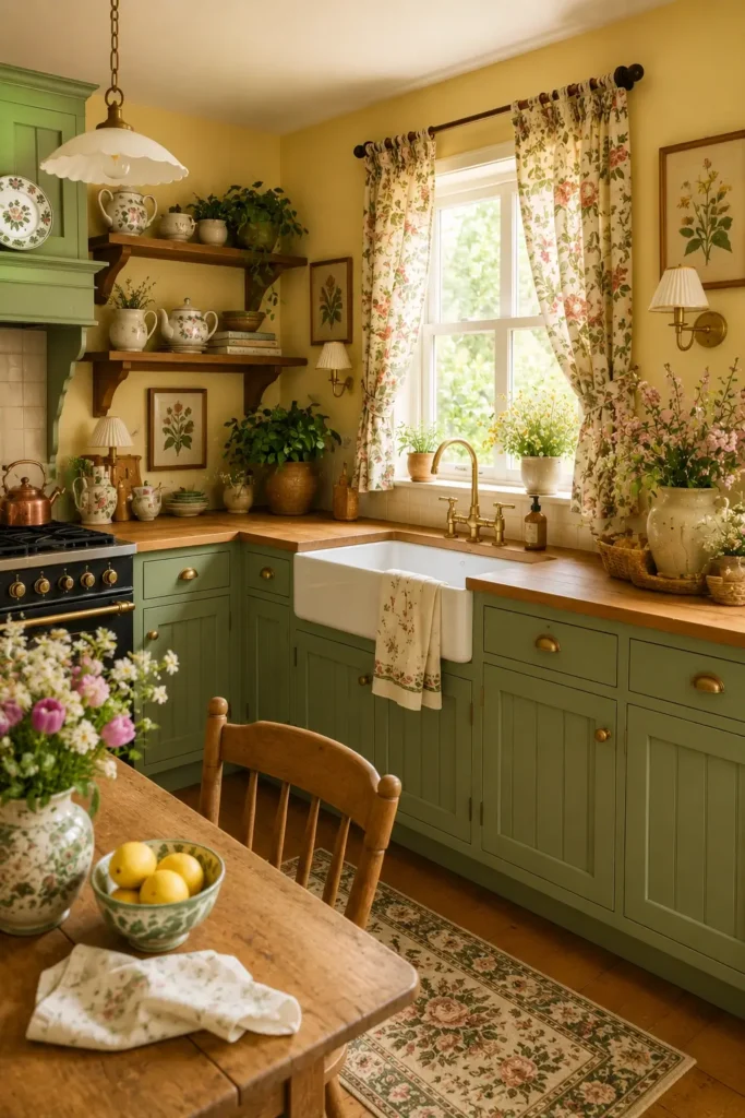 Cozy Cottage Kitchens