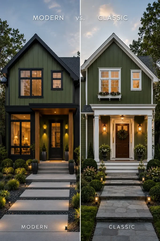 Black Trim vs White Trim for Green Houses