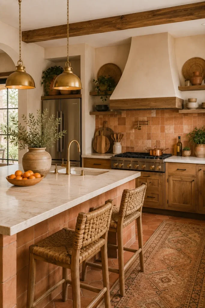 Terracotta and Cream