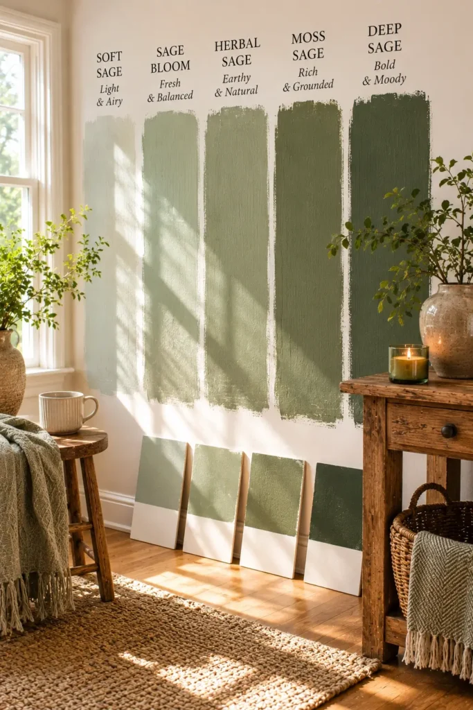 Sage Green Paint Colors That Work in Rustic Spaces