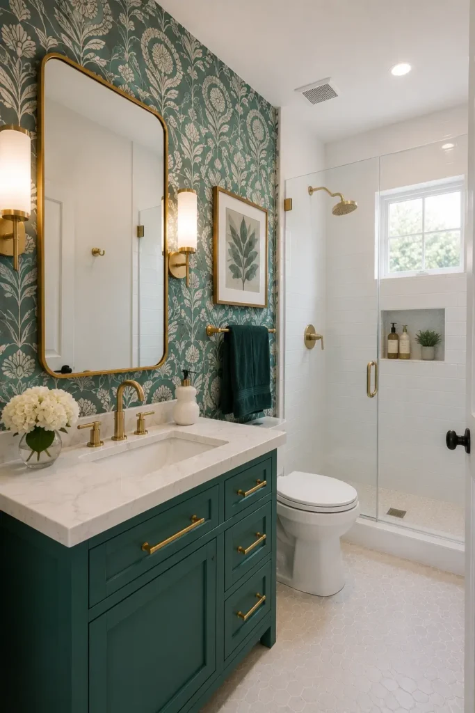 Teal Wallpaper for Pattern and Personality