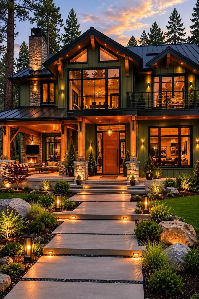 Black Framed Windows for a Modern Look