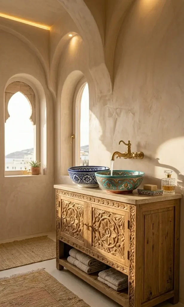 Moroccan Inspired Bathroom Ideas