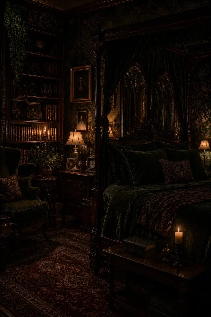 Dark Academia Decor Bedroom Ideas