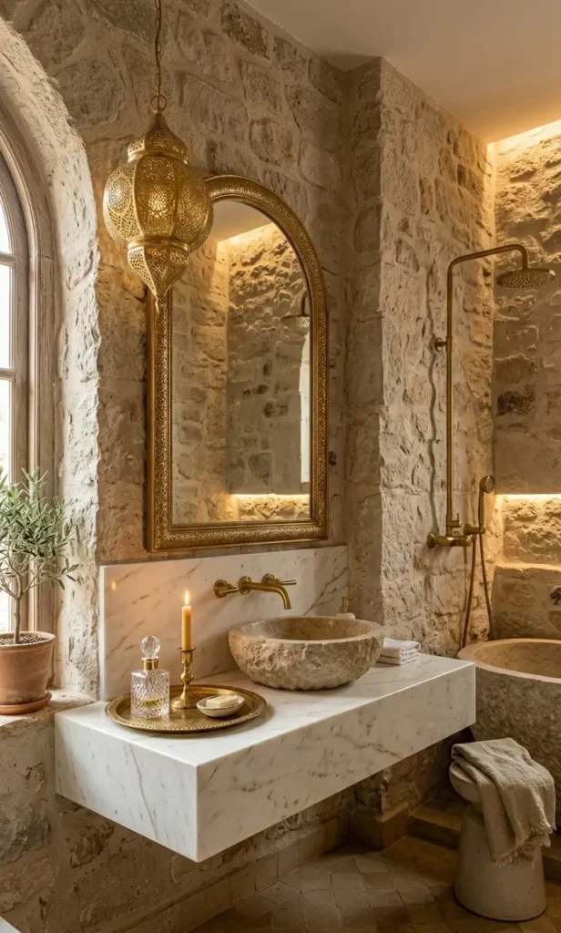 Moroccan Inspired Bathroom Ideas