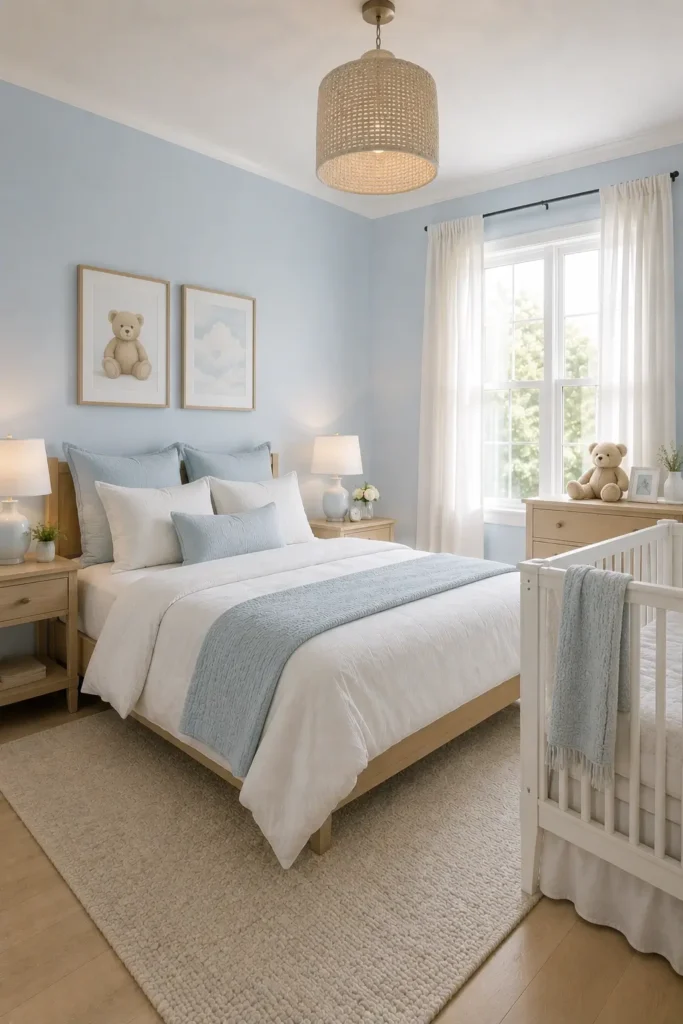 Baby Blue Nursery or Guest Room