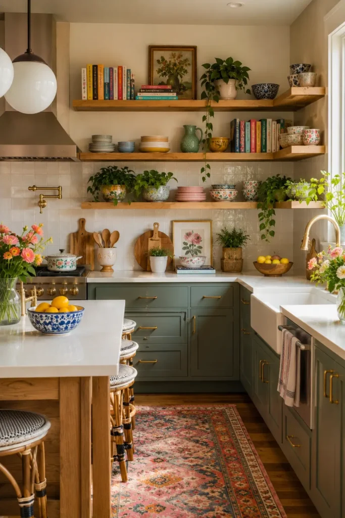Decorative Open Shelving