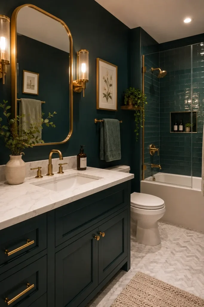 Gold Fixtures for an Elegant Touch