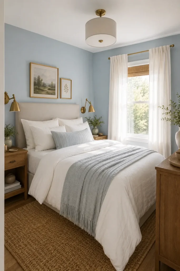 Light Blue Bedroom Paint Colors for a Relaxing Feel