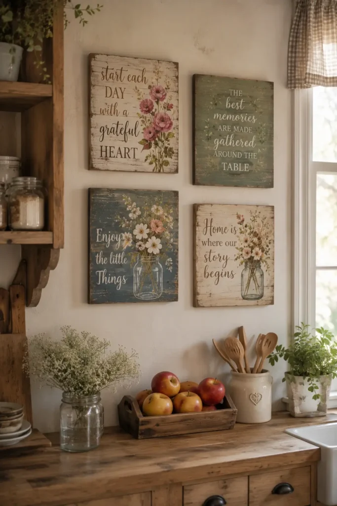 Painted Wood Signs
