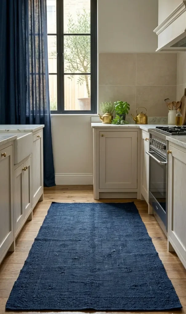 Navy Blue Kitchen Rugs
