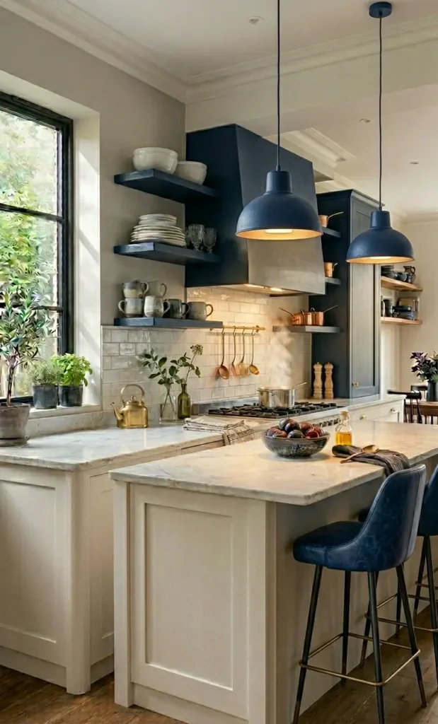 Navy Blue Kitchen Decor Ideas