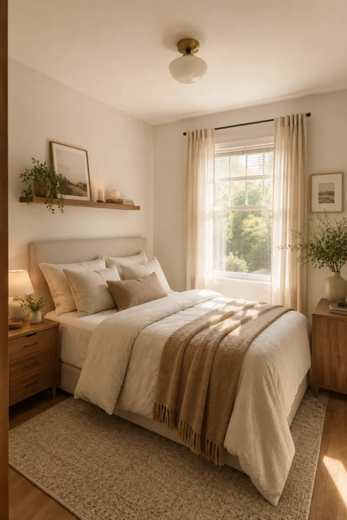 Soft White Paint Colors for Small Bedrooms