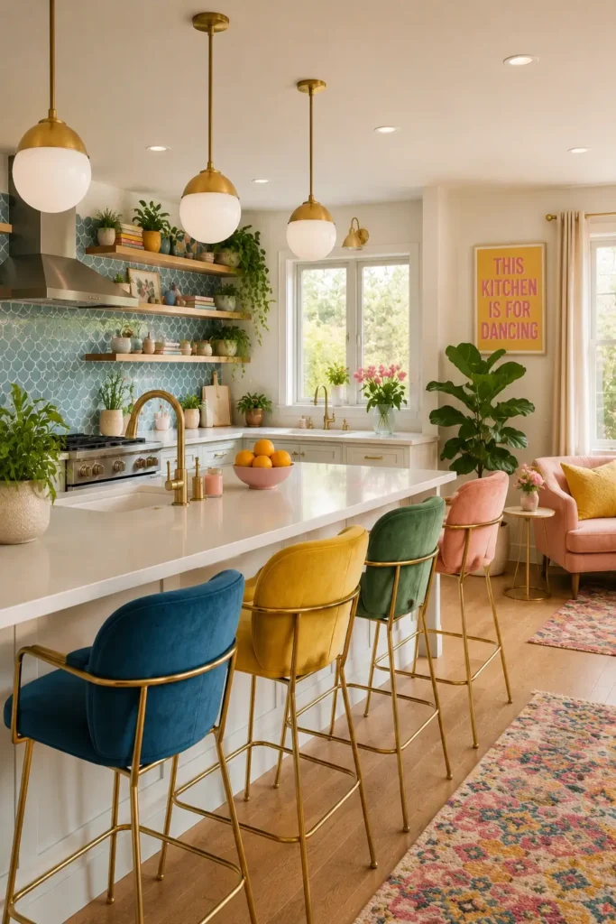 Colorful Bar Stools
