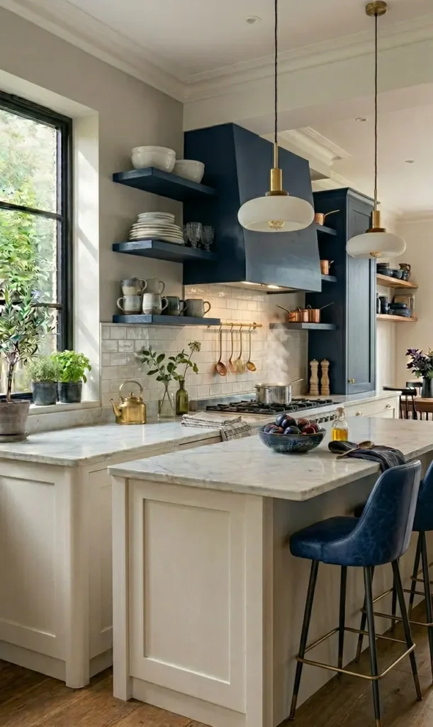Navy Blue Kitchen Decor Ideas