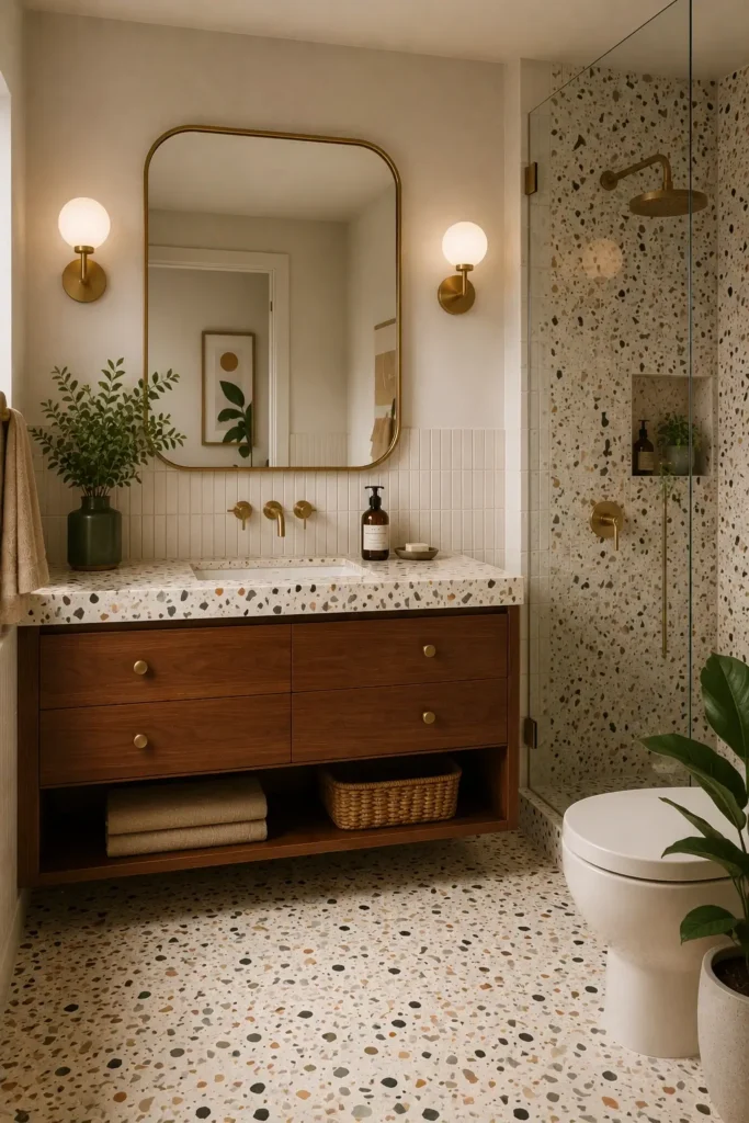 Terrazzo Tile Bathroom Ideas