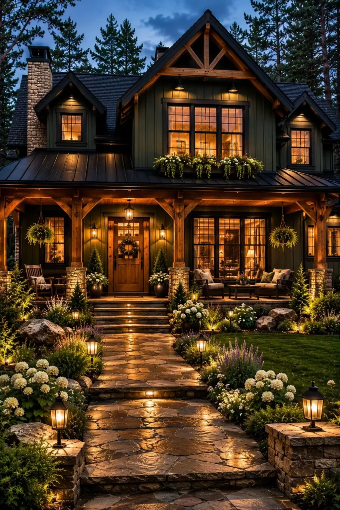 Gray Roof Exterior Color Combinations