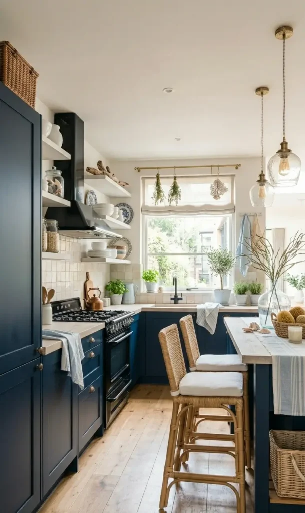 Coastal Blue Kitchen Decor Ideas