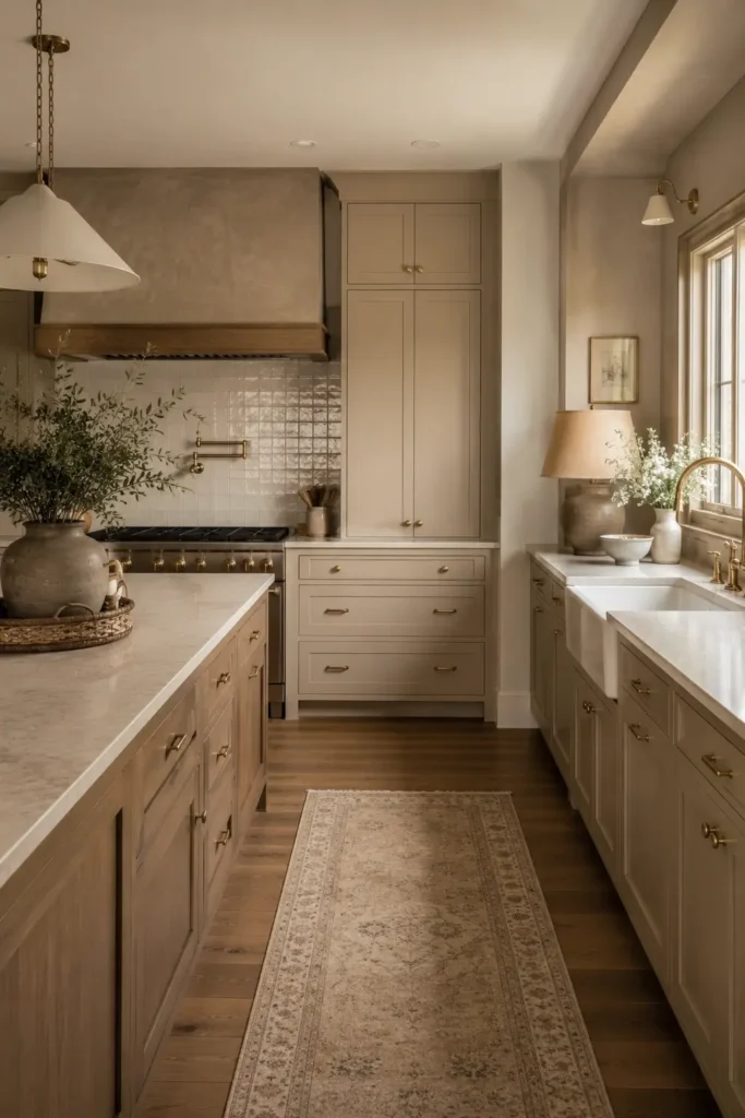Warm Neutrals and Mushroom Tones
