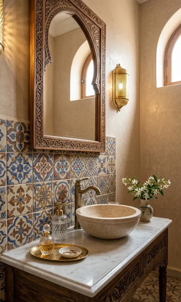 Moroccan Inspired Bathroom Ideas