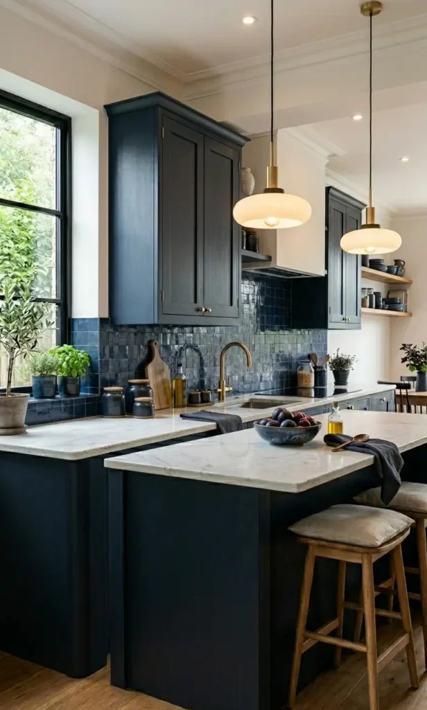 Navy Blue Kitchen Decor Ideas